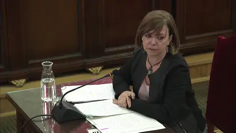 Borrás llora en su declaración al contar que no estaba el día que el TC intentaba localizarla Borrás llora en su declaración al contar que no estaba el día que el TC intentaba localizarla