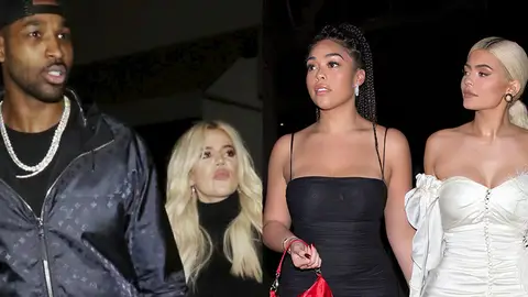 Khloé Kardashian, Tristan Thompson, Jodyn Woods y Kylie Jenner Khloé Kardashian, Tristan Thompson, Jodyn Woods y Kylie Jenner