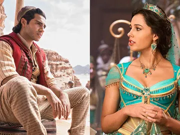 Aladdin y Jasmine en el remake en acción real Aladdin y Jasmine en el remake en acción real