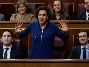 La portavoz del Grupo Parlamentario Popular en el Congreso, Dolors Montserrat La portavoz del Grupo Parlamentario Popular en el Congreso, Dolors Montserrat