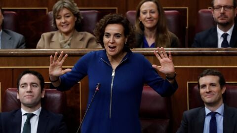 La portavoz del Grupo Parlamentario Popular en el Congreso, Dolors Montserrat