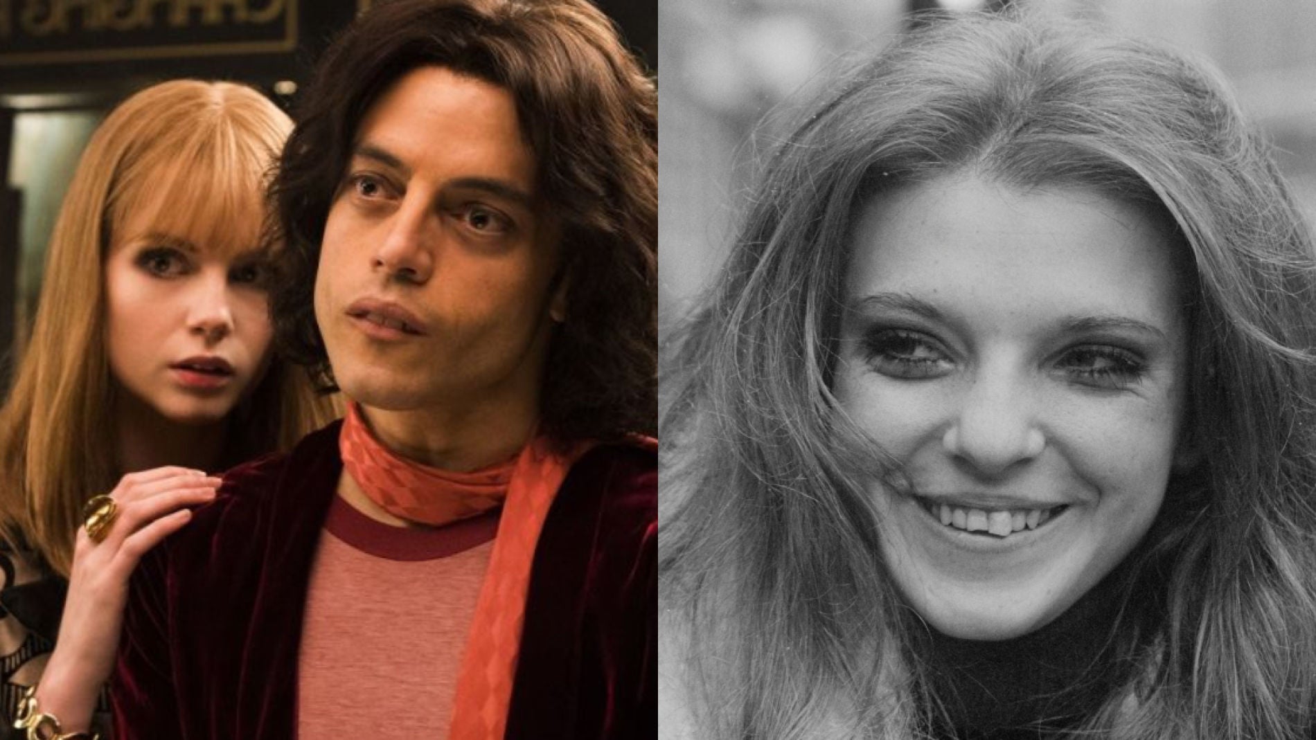 Lucy Boynton, Rami Malek y Mary Austin