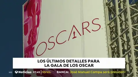 Se ultiman todos detalles para la gala de los Óscar Se ultiman todos detalles para la gala de los Óscar