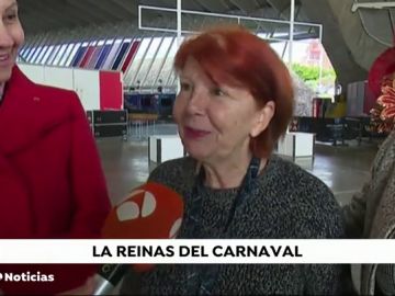 Nueve candidatas a "Reina de los Mayores" en el carnaval de Tenerife