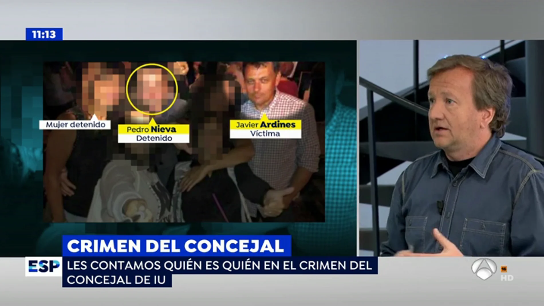 La mujer del asesino de Javier Ardines comenzó a sospechar de su marido "desde el minuto uno"