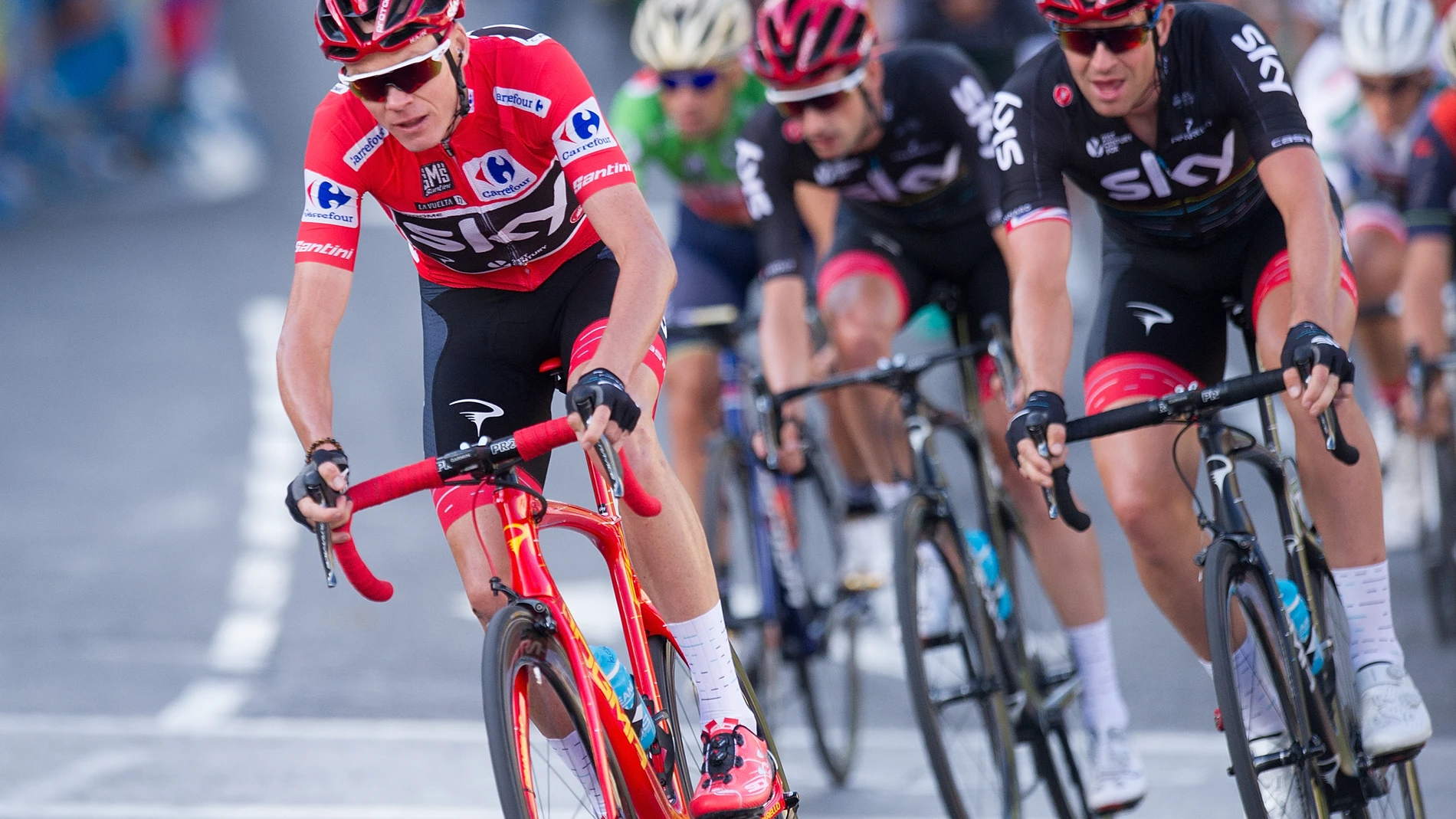 Froome en la Vuelta Ciclista España Froome en la Vuelta Ciclista España