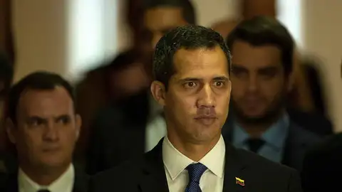 El presidente de Venezuela, Juan Guaidó. El presidente de Venezuela, Juan Guaidó.