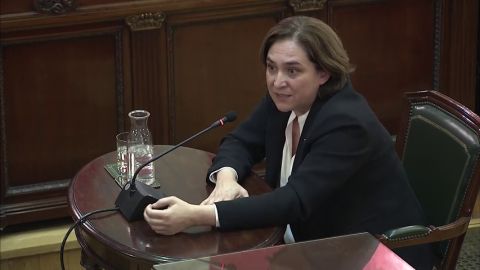 Colau considera que el 20-S fue una "movilizaci&oacute;n pac&iacute;fica" que se produjo en un contexto "de gran alarma social" 