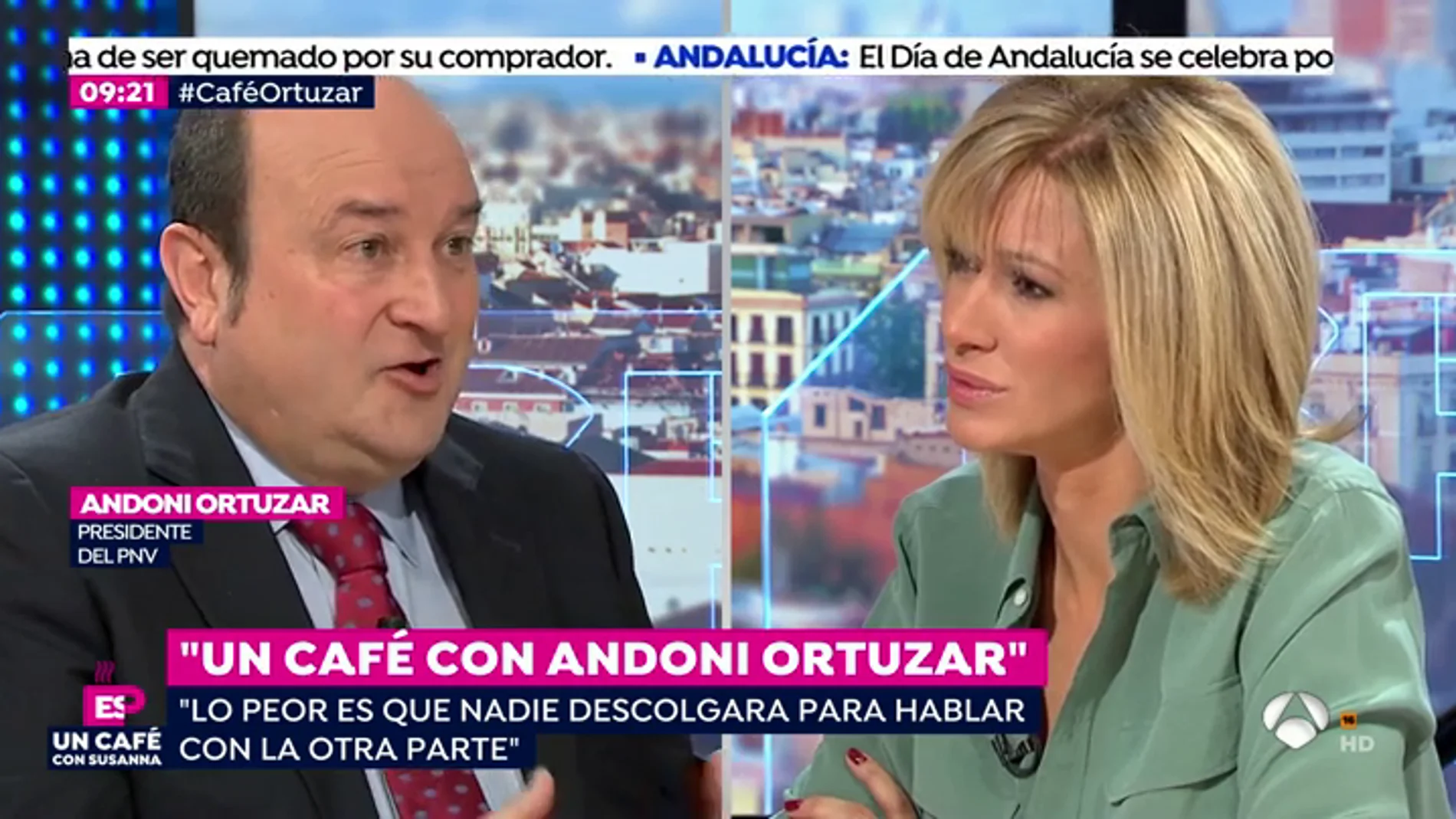   Andoni Ortuzar: "Sería injusto decir que Puigdemont huyó para evitar la cárcel"