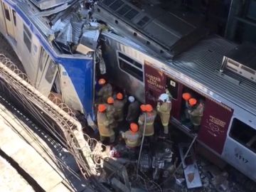 Accidente de dos tren en Brasil