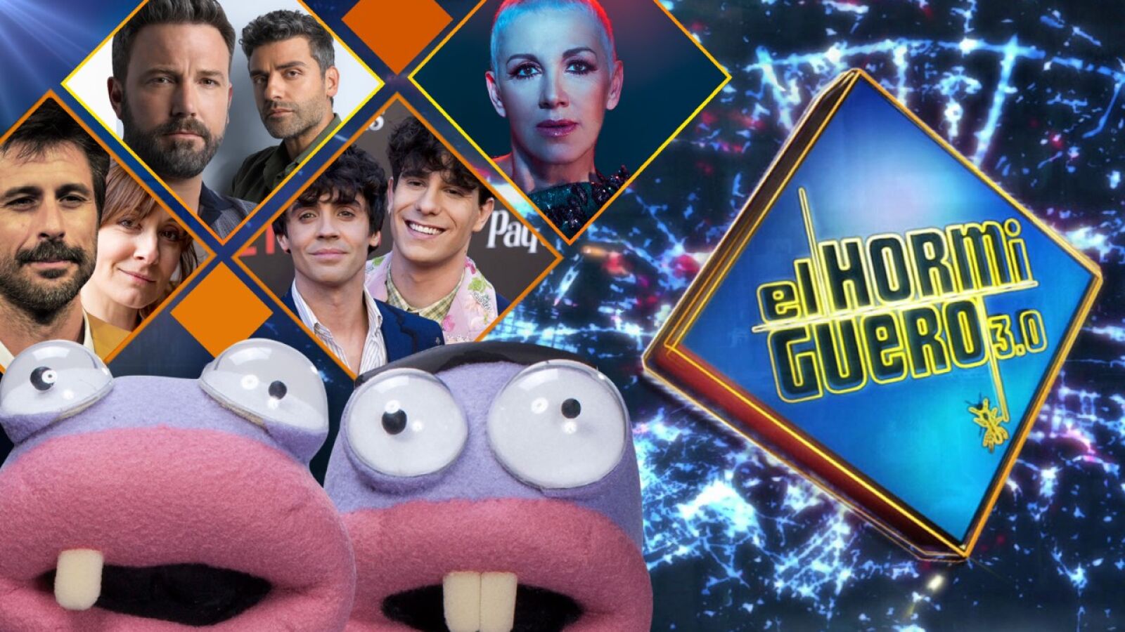 Hugo Silva y Nathalie Poza, Ben Affleck y Oscar Isaac, 'Los Javis' y Ana Torroja visitan 'El Hormiguero 3.0'