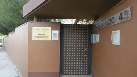 Vista de la embajada de Corea del Norte en Madrid Vista de la embajada de Corea del Norte en Madrid