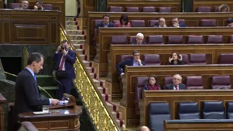 El ministro Pedro Duque se estrena en la tribuna del Congreso el &uacute;ltimo d&iacute;a 