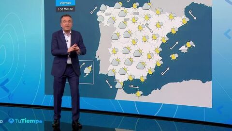 Bajan las temperaturas en el Mediterr&aacute;neo y se mantienen en el resto