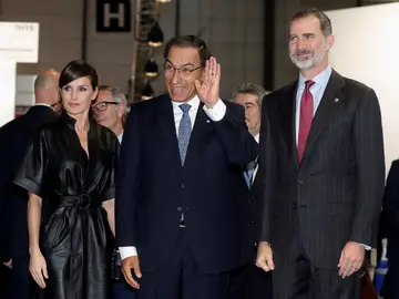 Los Reyes inauguran ARCO Los Reyes inauguran ARCO