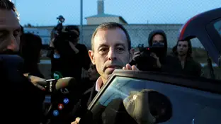 Sandro Rosell sale de prisión Sandro Rosell sale de prisión