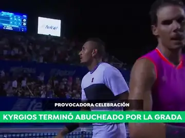 Rafa Nadal cae ante un Kyrgios que salvó tres bolas de partido Rafa Nadal cae ante un Kyrgios que salvó tres bolas de partido