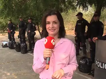 Más de 600 policías colombianos refuerzan el control fronterizo con Venezuela Más de 600 policías colombianos refuerzan el control fronterizo con Venezuela