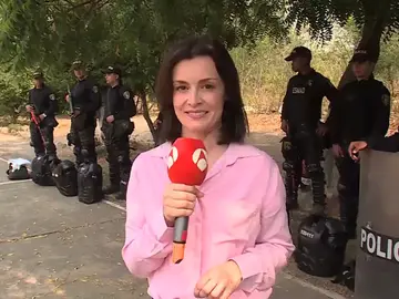 Más de 600 policías colombianos refuerzan el control fronterizo con Venezuela Más de 600 policías colombianos refuerzan el control fronterizo con Venezuela