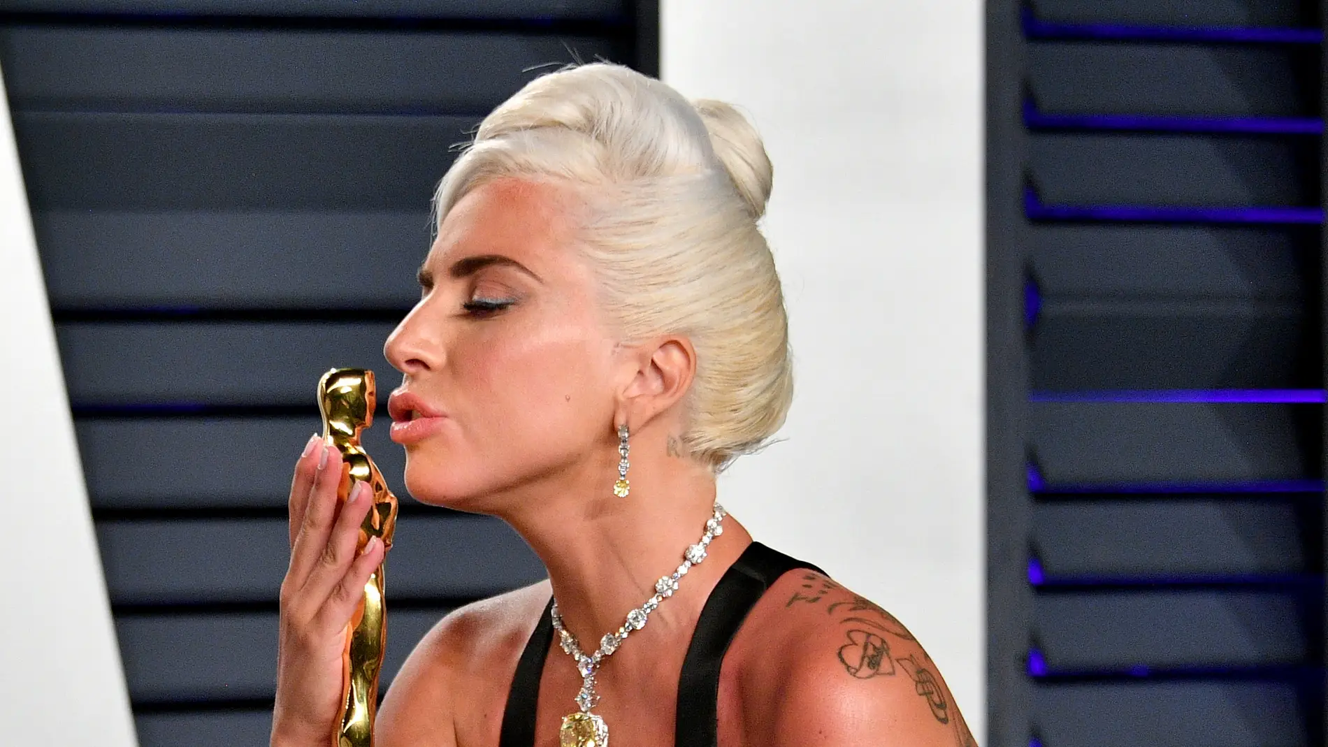Lady Gaga tras ganar un Oscar por &#39;Ha nacido una estrella&#39;