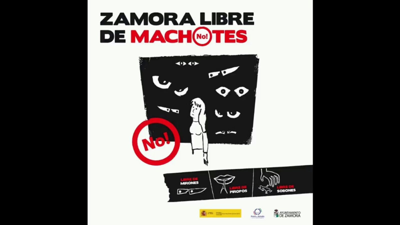 La campaña ‘Zamora, libre de machotes’ prohíbe los piropos en Carnaval
