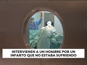Intervienen de urgencia a un hombre por un infarto que no sufría Intervienen de urgencia a un hombre por un infarto que no sufría