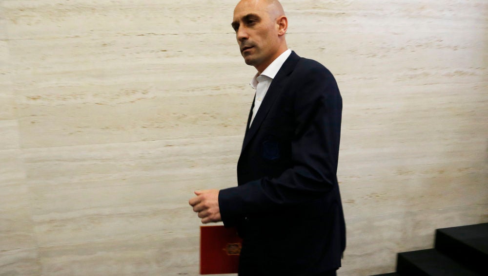 El presidente de la Federación, Luis Rubiales