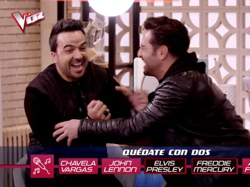 VÍDEO: Luis Fonsi y David Bustamante estallan a carcajadas al intentar coincidir en sus respuestas VÍDEO: Luis Fonsi y David Bustamante estallan a carcajadas al intentar coincidir en sus respuestas