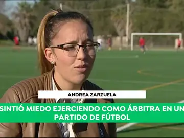 El terrible relato de la árbitra Andrea Zarzuela: "Me mandaron a la cocina, a fregar... miles de veces" El terrible relato de la árbitra Andrea Zarzuela: "Me mandaron a la cocina, a fregar... miles de veces"