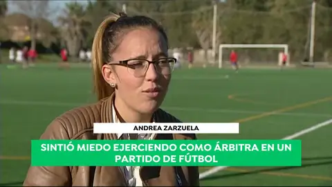 El terrible relato de la árbitra Andrea Zarzuela: "Me mandaron a la cocina, a fregar... miles de veces" El terrible relato de la árbitra Andrea Zarzuela: "Me mandaron a la cocina, a fregar... miles de veces"
