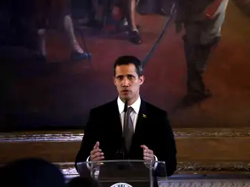El líder del Parlamento venezolano, Juan Guaidó El líder del Parlamento venezolano, Juan Guaidó