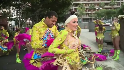 Las Palmas eligen a su reina del Carnaval Las Palmas eligen a su reina del Carnaval