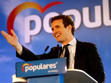 El presidente del Partido Popular, Pablo Casado El presidente del Partido Popular, Pablo Casado