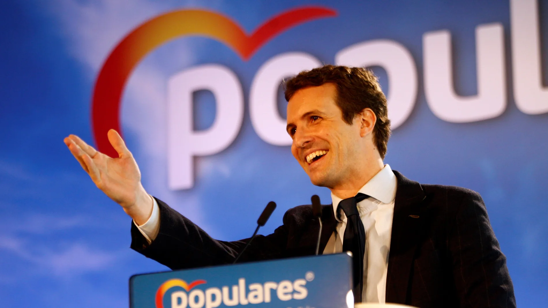 El presidente del Partido Popular, Pablo Casado El presidente del Partido Popular, Pablo Casado