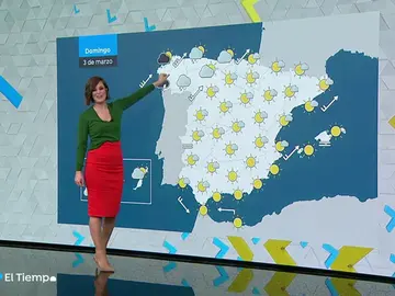 El domingo, lluvias y vientos fuertes en Galicia y Cordillera Cantábrica El domingo, lluvias y vientos fuertes en Galicia y Cordillera Cantábrica