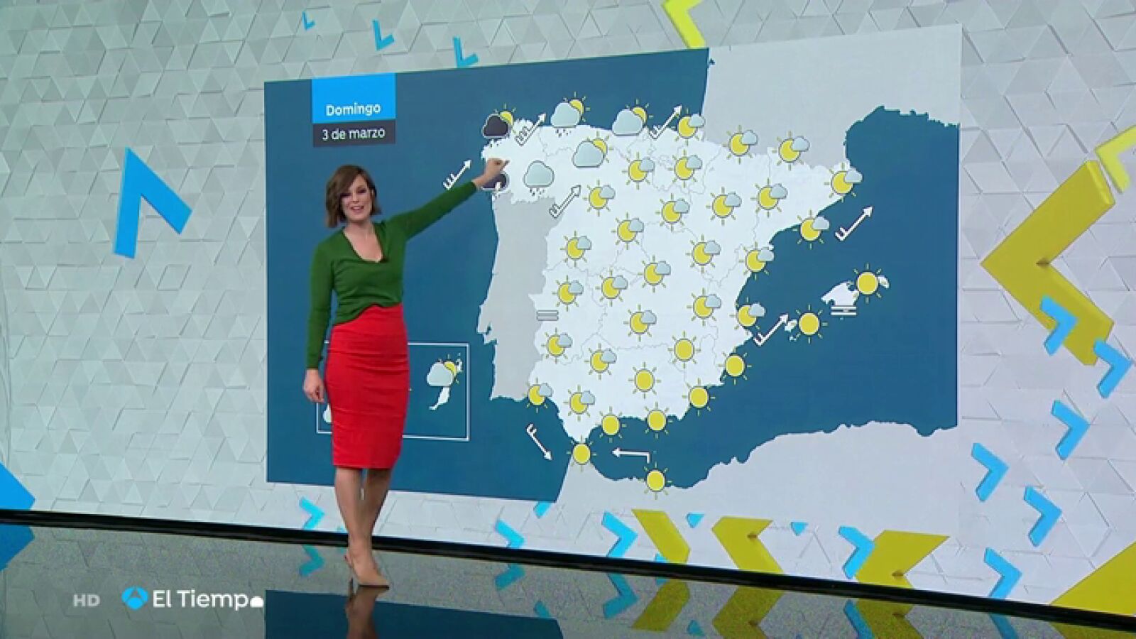 El domingo, lluvias y vientos fuertes en Galicia y Cordillera Cantábrica