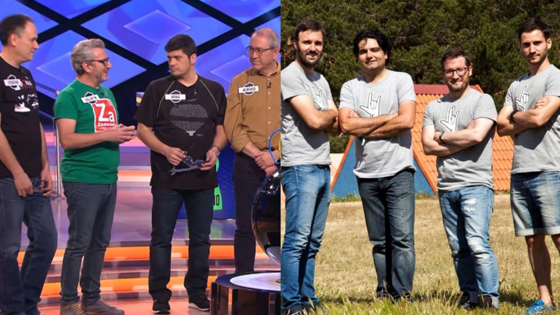 'Los Lobos' y los 'Rockcampers'