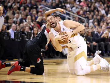 Marc Gasol, en el choque contra Portland Marc Gasol, en el choque contra Portland