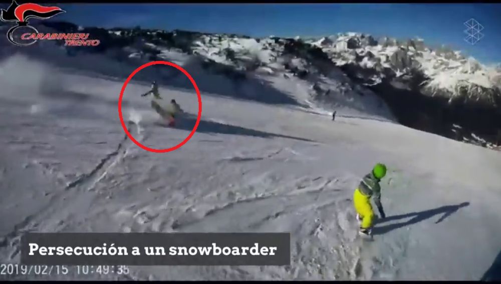 Atropellan a un snowboarder