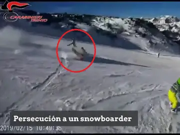 Atropellan a un snowboarder Atropellan a un snowboarder