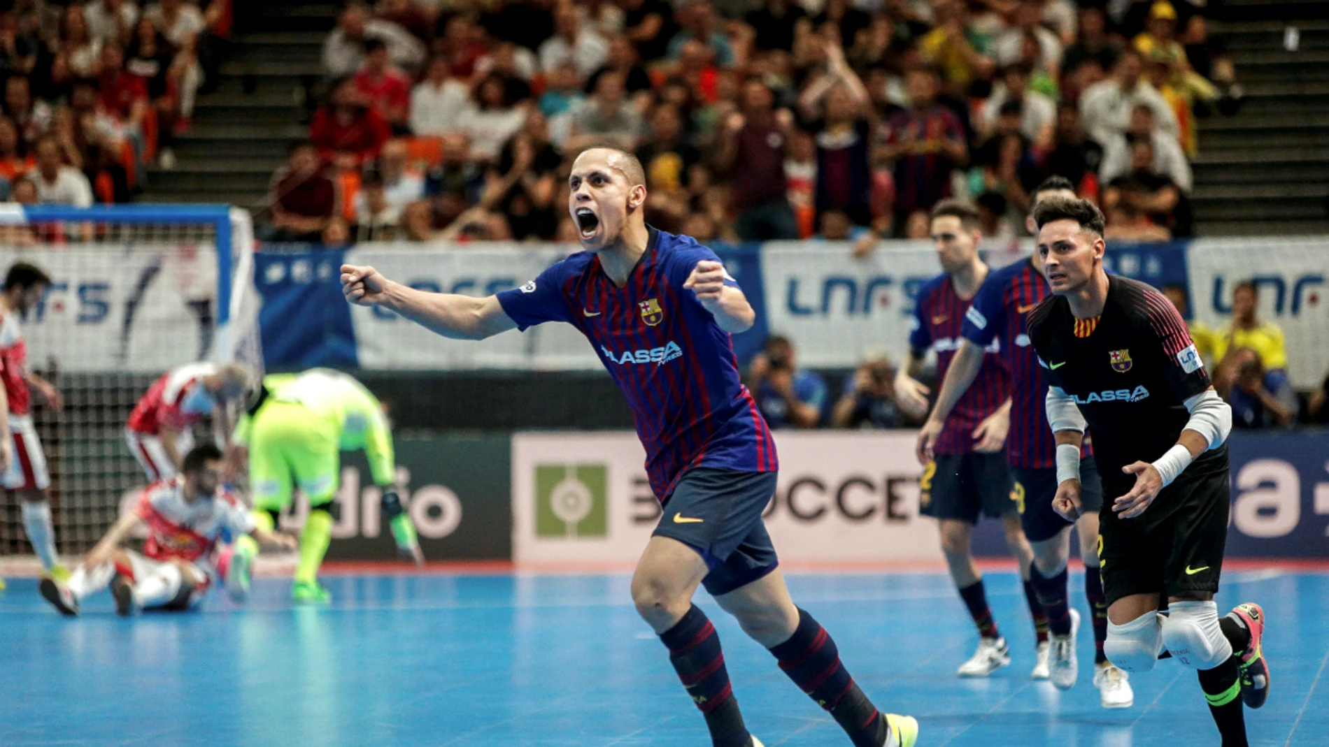 Ferrao celebra un gol Ferrao celebra un gol