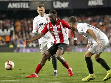 Iñaki Williams, con la pelota Iñaki Williams, con la pelota