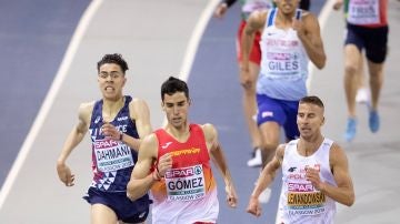 Jesús Gómez, en el Europeo de atletismo