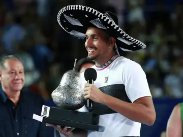 Nick Kyrgios, campeón en Acapulco Nick Kyrgios, campeón en Acapulco