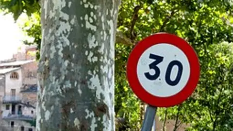 Señal de tráfico 30 km/h Señal de tráfico 30 km/h