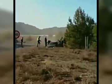 Un joven se salta un control policial y varios agentes resultan heridos en Teruel Un joven se salta un control policial y varios agentes resultan heridos en Teruel