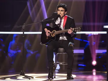 Andrés Iwasaki canta ‘Ojalá’ en los Asaltos de ‘La Voz’ Andrés Iwasaki canta ‘Ojalá’ en los Asaltos de ‘La Voz’