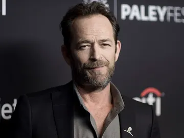 Luke Perry en una de sus últimas apariciones públicas Luke Perry en una de sus últimas apariciones públicas