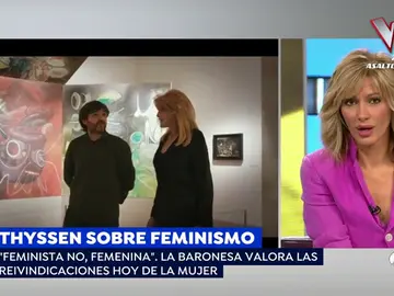 Susanna Griso se indigna con la baronesa Thyssen: "Es tan triste que tengamos que escuchar estas cosas" Susanna Griso se indigna con la baronesa Thyssen: "Es tan triste que tengamos que escuchar estas cosas"