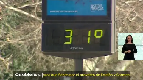 Los termómetros alcanzan los 31 grados en Valencia. tiempo